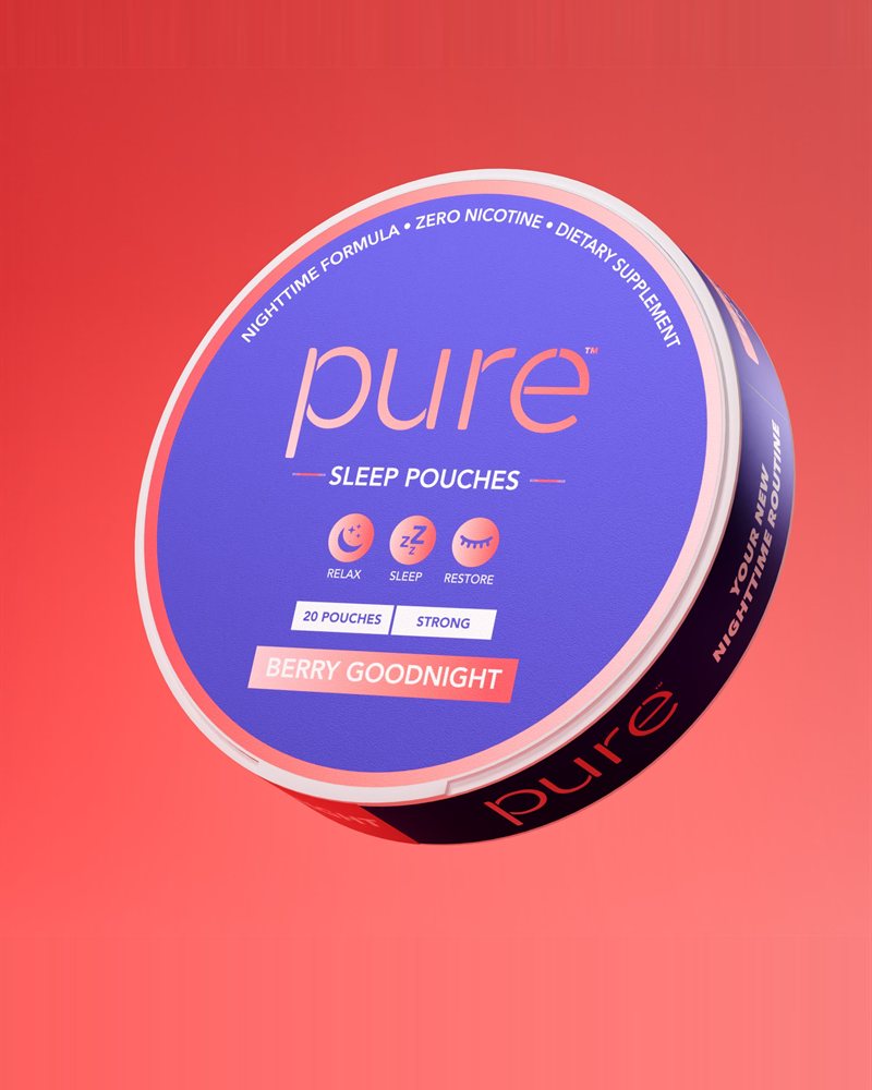 Pure Berry Goodnight Sleep pouches