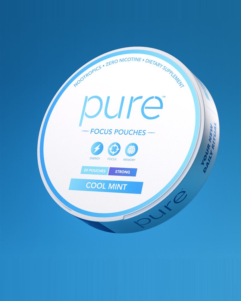 Pure Cool Mint Focus pouches